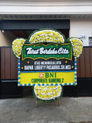 Papan Bunga Duka di Jawa Kanan
