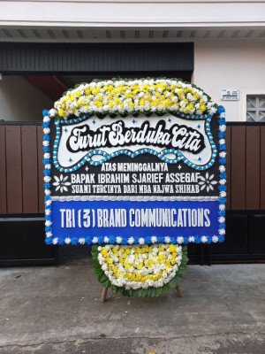 Papan Bunga Duka di Jawa Kanan